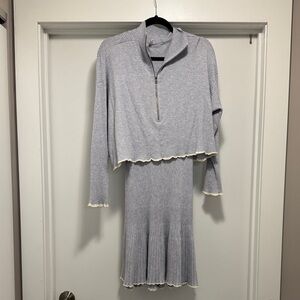Anthropologie Ribbed Knit Dress